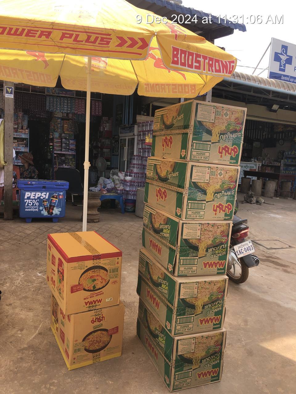MAMA THAI PRESIDENT FOOD IN CAMBODIA WITH THE BEST DISTRIBUTOR IN CAMBODIA